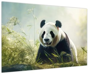 Kép - Panda (90x60 cm)