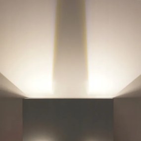 LED Kültéri fali lámpa LED/12W/230V IP54 fekete