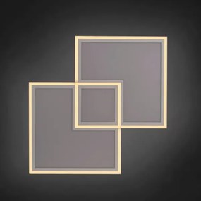 Leuchten Direkt 14855-16-LED Dimmelhető mennyezeti lámpa EDGING LED/51W/230V+ távirányító