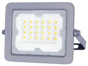 LED REFLEKTOR SLIM AIGOSTAR 20W 4000K IP65 90° SZÜRKE