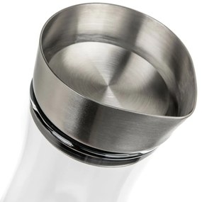 Banquet Karaffa üvegből, rozsdamentes acél öntővelDALEN 1000 ml