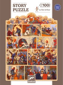Mese puzzle - Artúr király, 100 db-os - The King Arthur