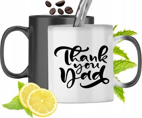 Mágikus Bögre Apukáknak Színváltós Nyomtatott Fotóval