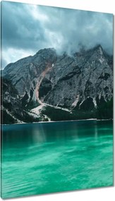 Vászonkép 80x120 Hegyi tó Tájkép