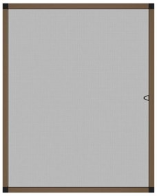 barna ablakszúnyogháló 100x120 cm