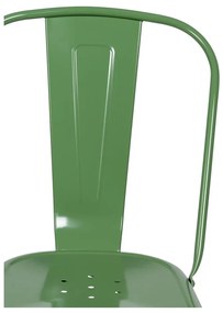 Zöld fém étkezőszék szett 2 db-os – Ixia