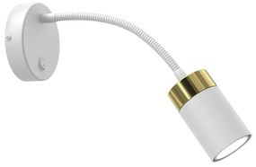 Rugalmas lámpa JOKER 1xGU10/8W/230V fehér/arany