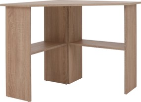 PC asztal, sarok, tölgy sonoma, RONY NEW