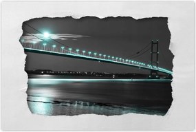 Poszterek 120x80 Kék fények az éjszakában