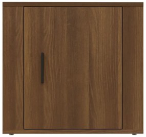 2 db barna tölgy éjjeliszekrény 50 x 39 x 47 cm