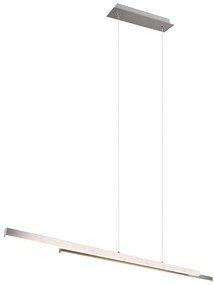 Ezüstszínű LED függőlámpa Odio – Trio