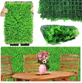 Mesterséges Sövény Borostyán Zöld Fal Erkély Árnyékoló háló Fedél