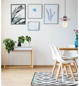 Csillár zsinóron FALCO 1xE27/60W/230V átm. 20 cm bézs