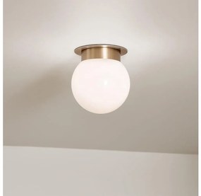 Kichler KL-ALBERS-F-G-CPZ ALBERS mennyezeti lámpa, 1x E27/40W/230V, átm. 20,3 cm, aranyszínű