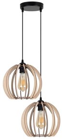 Csillár zsinóron DORO 2xE27/60W/230V