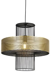 Design lógólámpa arany fekete színben 50 cm - Tess