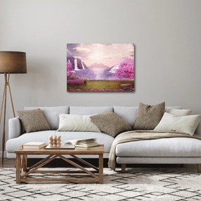 Tó képe (70x50 cm)