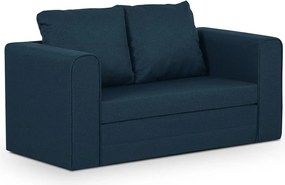 MOKKA Kétszemélyes kanapé Sötétkék
