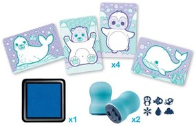 Kreatív készségfejlesztő készlet, MAPED CREATIV, Early age, nyomdavilág (IMAC907042)