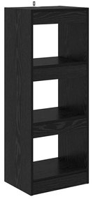 Könyvespolc Musta tammi 40 x 30 x 103 cm Faanyag