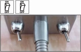 Novolux FIRENZE 507A-Y05X1B-35 Fali lámpa 2x60W, 3W/E27, LED 240LM IP20