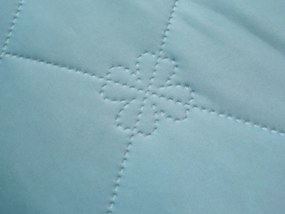 Hűsítő nyári paplan ELARIA, türkiz Méret: 140 x 200 cm