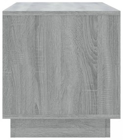 szürke sonoma színű szerelt fa TV-szekrény 102x41x44 cm