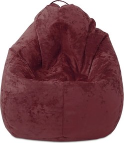 Mara babzsákfotel - E42 szövet - bordó - 200 liter R