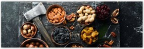 Poszterek 200x66 Szárított dió és péksütemény