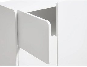 Fehér szekrény 80x100x40 cm Bera – Unique Furniture