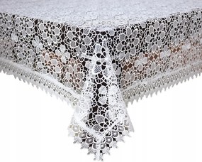 Abrosz Gipszből 130x180 Fehér Dekorációs Asztalra