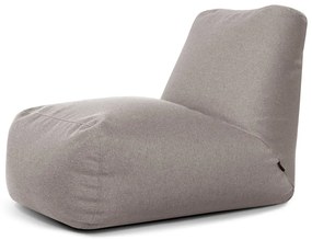 Szürkésbézs babzsákfotel Tube – SLOWDOWN
