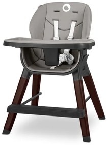 Lionelo - Gyerek etetőszék 2 az 1-ben MONA Black Onyx