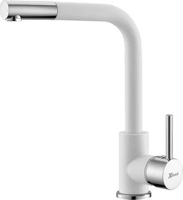 LUX Metalac T03819 Mosogató Csaptelep - Fehér