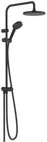 Hansgrohe Vernis Blend zuhanyrendszer csaptelep nélkül fekete matt 26272670