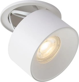 Modern beépíthető spotlámpa fehér GU10 50mm - Echo
