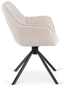 Bézs Forgószék PEONY 2