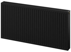 Mexen CC22, panelradiátor 400 x 2200 mm, alsó középső csatlakozás, 2608 W, fekete, W6C22-040-220-70