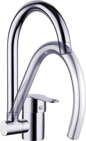 Konyhai Csaptelep Ablak Alatti Összecsukható Kifolyócső Króm