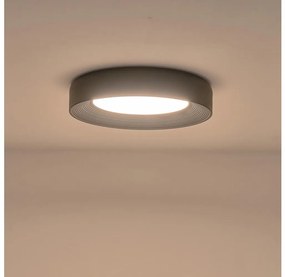 LED Mennyezeti lámpa LED/40W/230V 3000K fekete átm. 50 cm