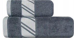 Törölköző 50x90 hamuszürke 500g/m2 frottír