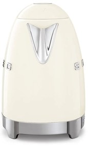 Krémszínű rozsdamentes acél vízforraló 1,7 l Retro Style – SMEG