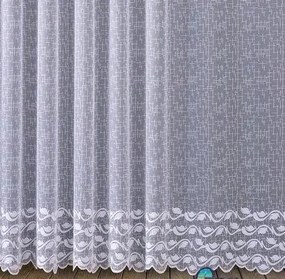 Mg Függöny 652/316 Fehér 250X160cm Kész Szalaggal M