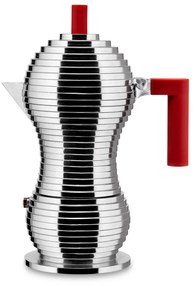 Pulcina eszpresszó kávéfőző, indukcióhoz, 300ml, piros - Alessi