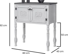 Ada Dresser - White
