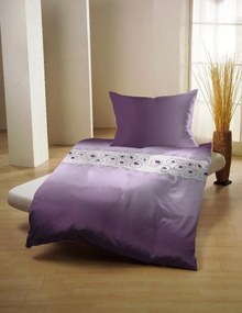 Pamut ágyneműhuzat NAVIRI lila Ágyneműhuzat mérete: 70 x 90 cm | 140 x 200 cm