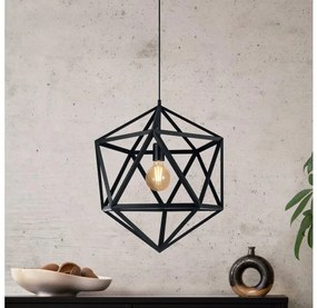 Eglo 49762 - Mennyezeti függesztékes lámpa EMBLETON 1xE27/60W