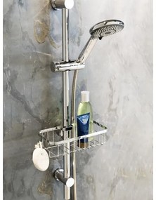 WENKO 25678100 - FLORESTA kosár 24x14 cm, ezüstszínű