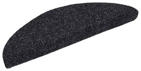 30 db fekete öntapadó lépcsőszőnyeg 56 x 17 x 3 cm