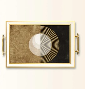 Üveg tálca, 38×24 cm – TPB9923